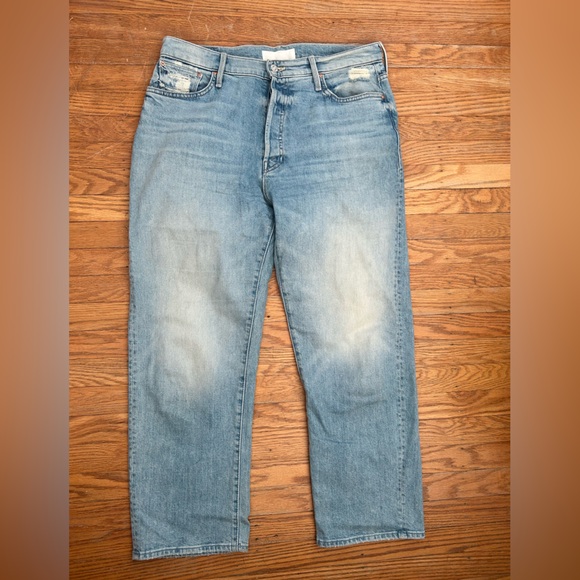 MOTHER Denim - Mother the Ditcher Crop - Resting Beach Face - 30